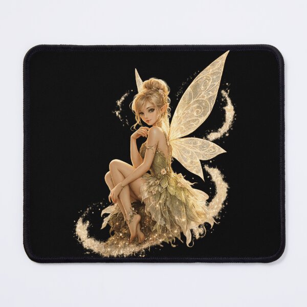Item preview, Elegant Fairy with Glowing Wings – Fairycore Fantasy designed and sold by i-corp.