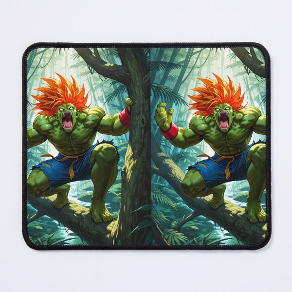 Item preview, Video Game - Street Fighter Inspired Character, Super Saiyan Jungle Fusion designed and sold by Zone--Gaming.