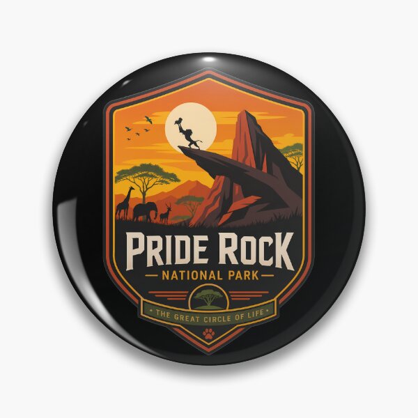 Item preview, Pride Rock National Park designed and sold by FrontierCosmic.