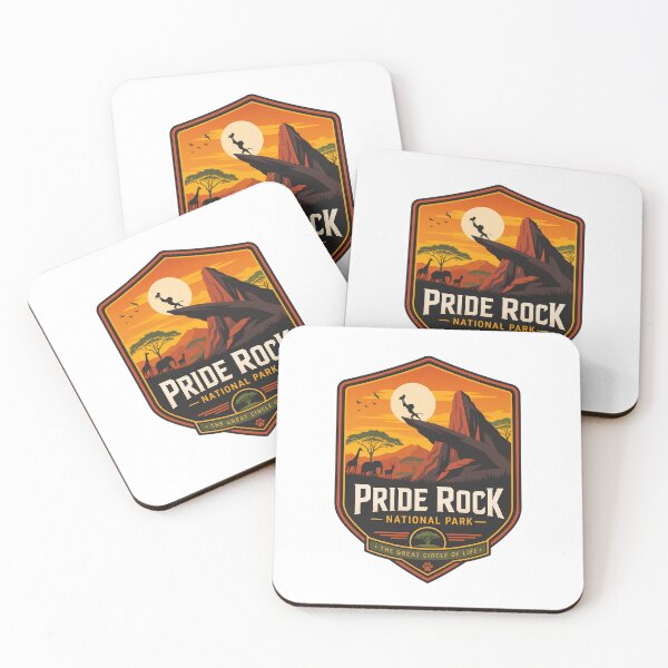 Item preview, Pride Rock National Park designed and sold by FrontierCosmic.