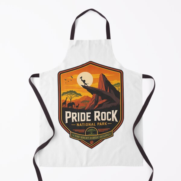 Item preview, Pride Rock National Park designed and sold by FrontierCosmic.