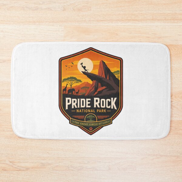 Item preview, Pride Rock National Park designed and sold by FrontierCosmic.