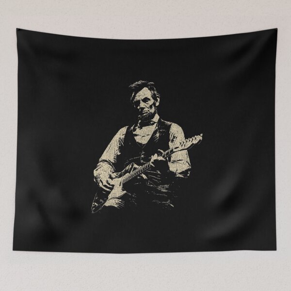 Item preview, Vintage Abraham Lincoln Playing Guitar designed and sold by waderpaker.