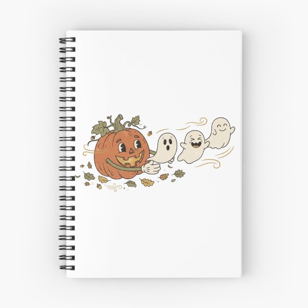 Item preview,  Pumpkin Chasing Ghosts Vintage Halloween designed and sold by SOUFIANE1991.