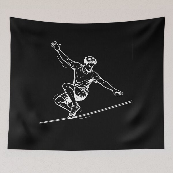 Item preview, Slackline Flow Design designed and sold by FreshPixelArt.
