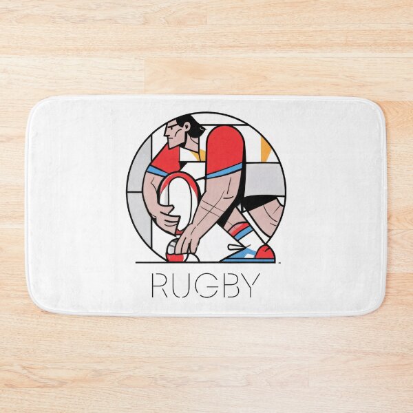 Item preview, Sticker - Decal - Dynamic Rugby Motion designed and sold by ForeverPrintsOK.