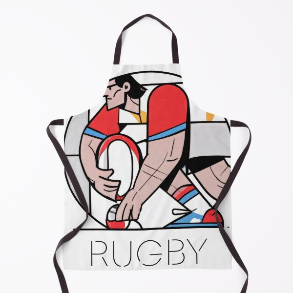 Item preview, Sticker - Decal - Dynamic Rugby Motion designed and sold by ForeverPrintsOK.