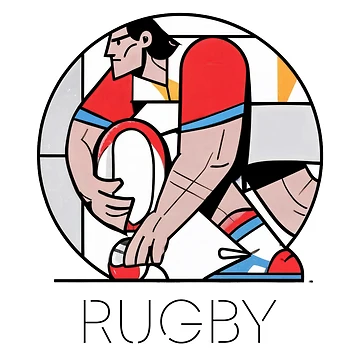 Artwork thumbnail, Dynamic Rugby Motion by ForeverPrintsOK