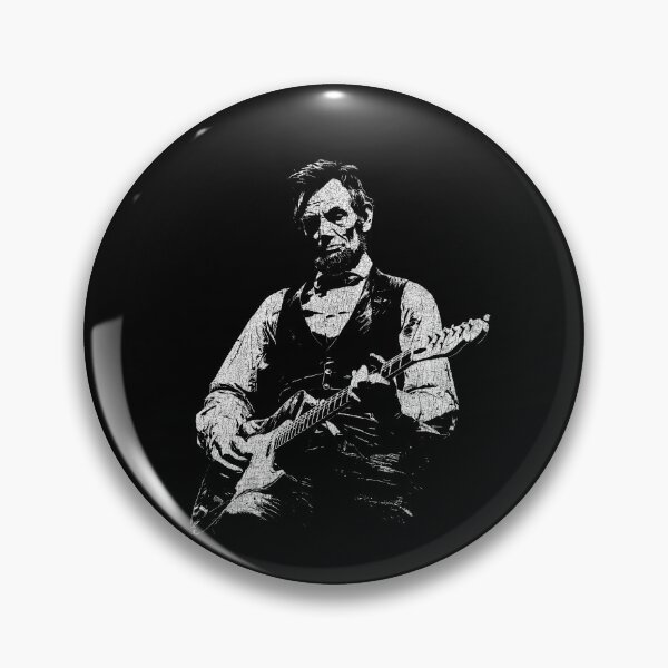 Item preview, Abraham Lincoln Playing Guitar designed and sold by waderpaker.