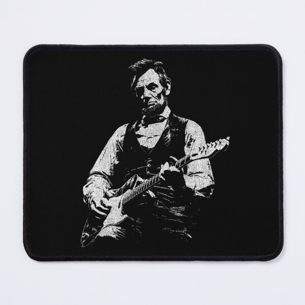 Item preview, Abraham Lincoln Playing Guitar designed and sold by waderpaker.