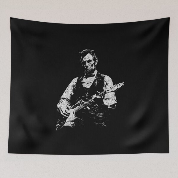 Item preview, Abraham Lincoln Playing Guitar designed and sold by waderpaker.