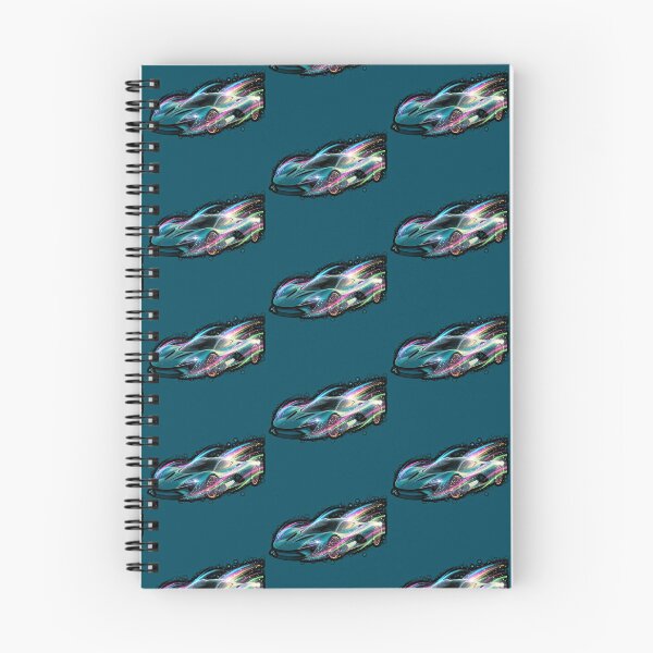 Item preview, Neon Cosmic Streak Supercar - Organic Vector Racing Art designed and sold by Nexus Space.