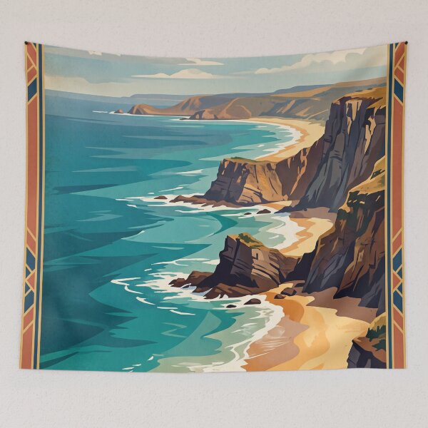 Item preview, Port Elizabeth South Africa Vintage Travel Poster – Algoa Bay & Eastern Cape Coast Art designed and sold by Bomax121.