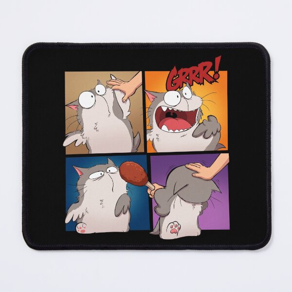 Item preview, Funny Grumpy Cat Food Bribe 4 Panel Comic designed and sold by Vermanartist.