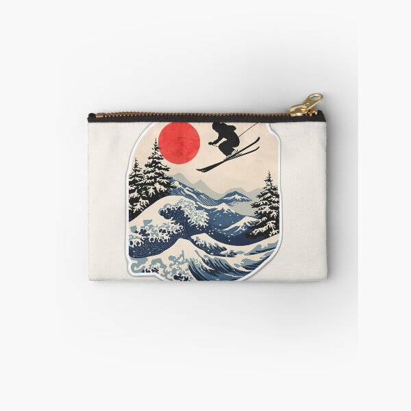 Item preview, Japan Skiing Ukiyo-e Great Wave Skier Vintage Art designed and sold by Swizzy2vore.