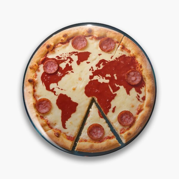Item preview, The World Piece Print designed and sold by Lichentroupe63.
