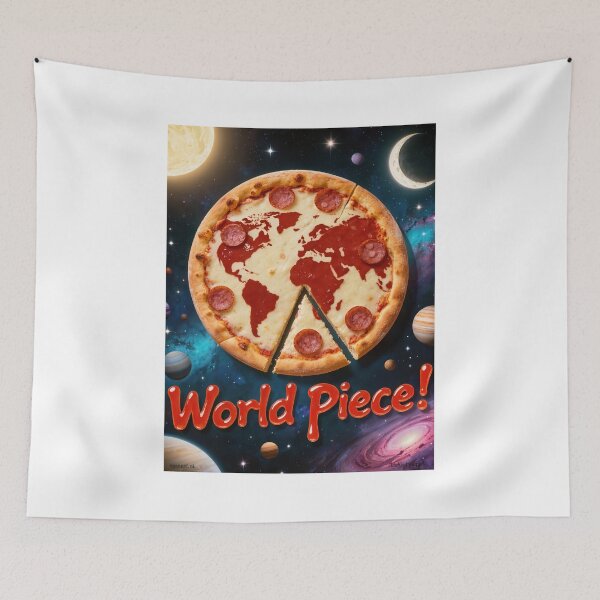 Item preview, The World Piece Print designed and sold by Lichentroupe63.
