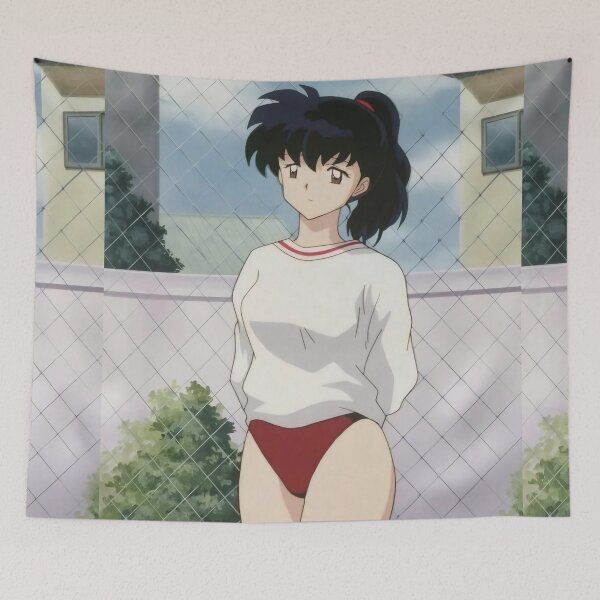 Item preview, Retro Martial Arts School Girl Anime Style Illustration with Vintage Aesthetic designed and sold by Billy Morfo™.