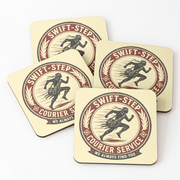 Item preview, Swift-Step Courier Service Patch designed and sold by agearb.