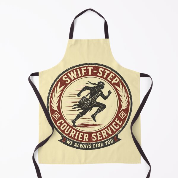 Item preview, Swift-Step Courier Service Patch designed and sold by agearb.