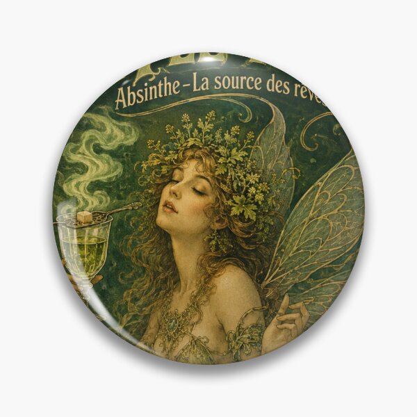 Item preview, Green Fairy Vintage Poster designed and sold by vintage-grrrl.