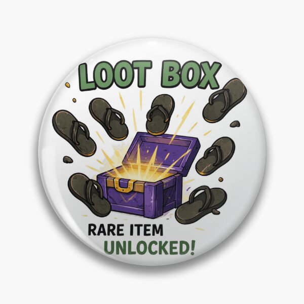Item preview, Games Loot Box designed and sold by devonclemon.