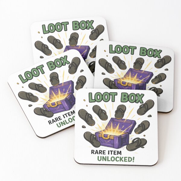 Item preview, Games Loot Box designed and sold by devonclemon.