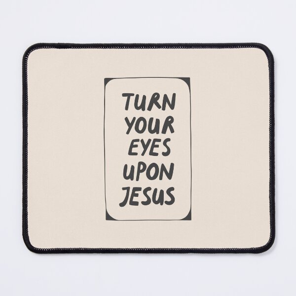 Item preview, Turn Your Eyes Upon Jesus: Minimalistic Christian Bible Study Art designed and sold by oneofthesedayys.
