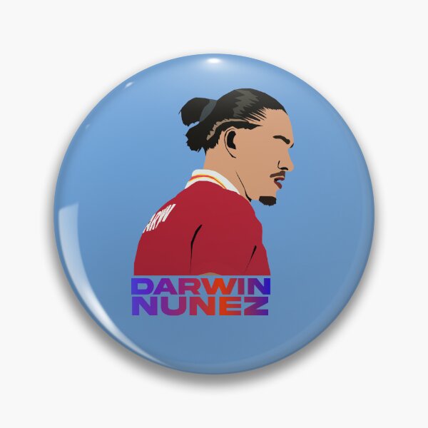 Item preview, Darwin Nunez illustration designed and sold by ZooStateofMind.