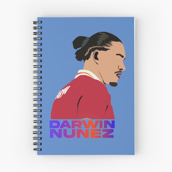 Item preview, Darwin Nunez illustration designed and sold by ZooStateofMind.
