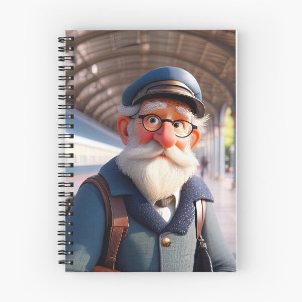 Item preview, Old Fart as a Station Porter designed and sold by Colin Bentham.