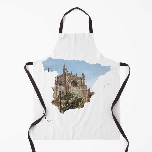 Item preview, Spain Map Seville Cathedral Architecture Silhouette designed and sold by Maroan93.
