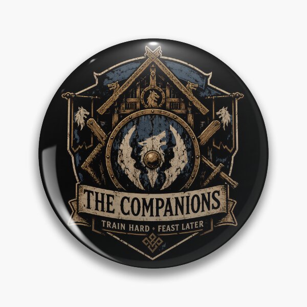 Item preview, The Companions Training Yard Crest designed and sold by agearb.