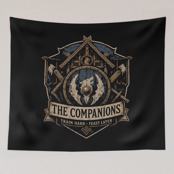 Item preview, The Companions Training Yard Crest designed and sold by agearb.