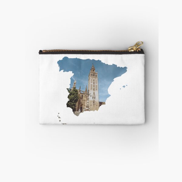Item preview, Spain Map La Giralda Seville Tower Silhouette V1 designed and sold by Maroan93.