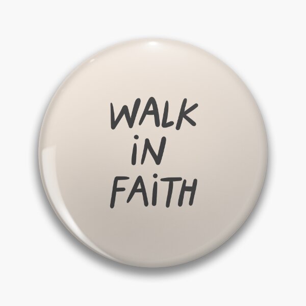 Item preview, Walk In Faith: Minimalistic Christian Bible Study Art designed and sold by oneofthesedayys.