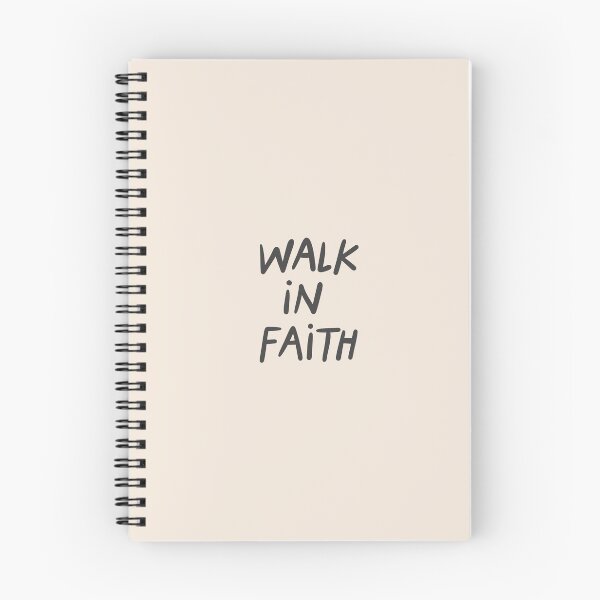Item preview, Walk In Faith: Minimalistic Christian Bible Study Art designed and sold by oneofthesedayys.