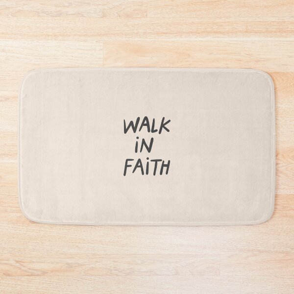 Item preview, Walk In Faith: Minimalistic Christian Bible Study Art designed and sold by oneofthesedayys.