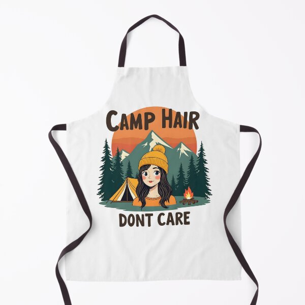 Item preview, Camp Hair, Don't Care designed and sold by SafariCreativeD.