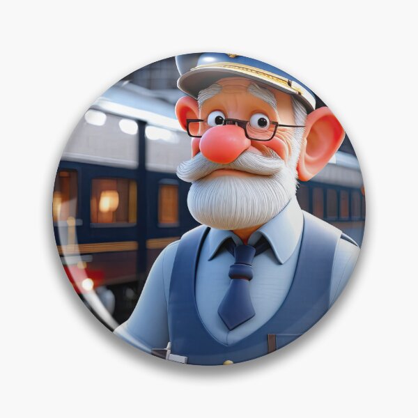Item preview, Old Fart as a Station Porter designed and sold by Colin Bentham.