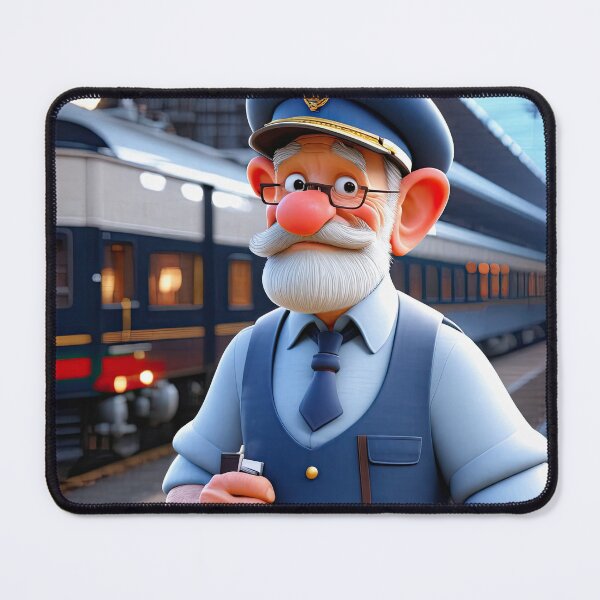Item preview, Old Fart as a Station Porter designed and sold by Colin Bentham.