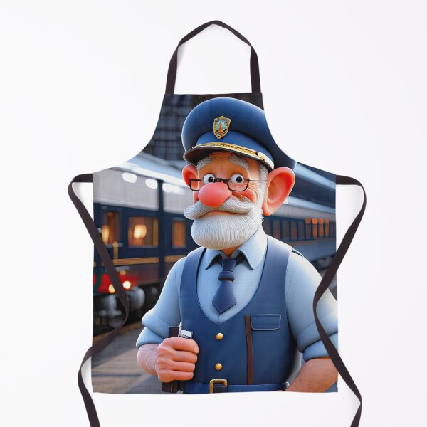 Item preview, Old Fart as a Station Porter designed and sold by Colin Bentham.