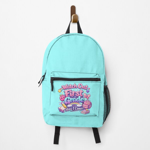 Item preview, Watch Out First Grade Here I Come – Kawaii Pastel Girls Back to School Gift designed and sold by Artycom.
