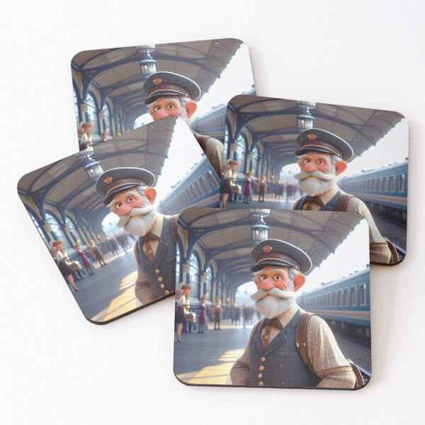 Item preview, Old Fart as a Station Porter designed and sold by Colin Bentham.