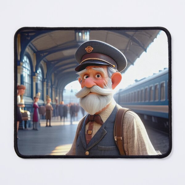 Item preview, Old Fart as a Station Porter designed and sold by Colin Bentham.
