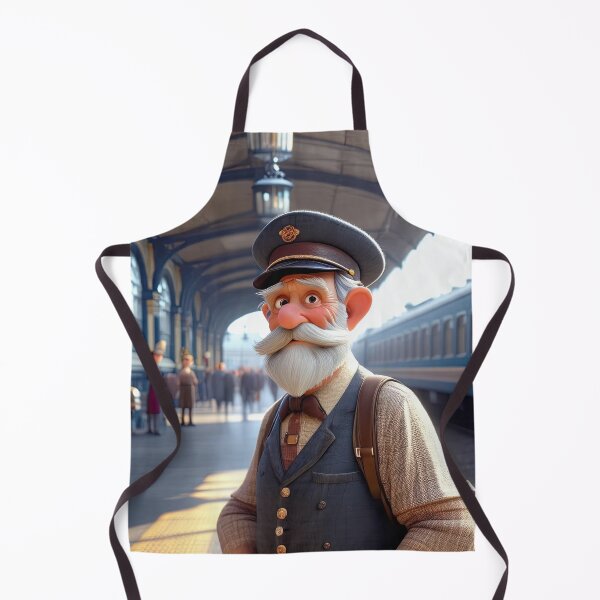 Item preview, Old Fart as a Station Porter designed and sold by Colin Bentham.