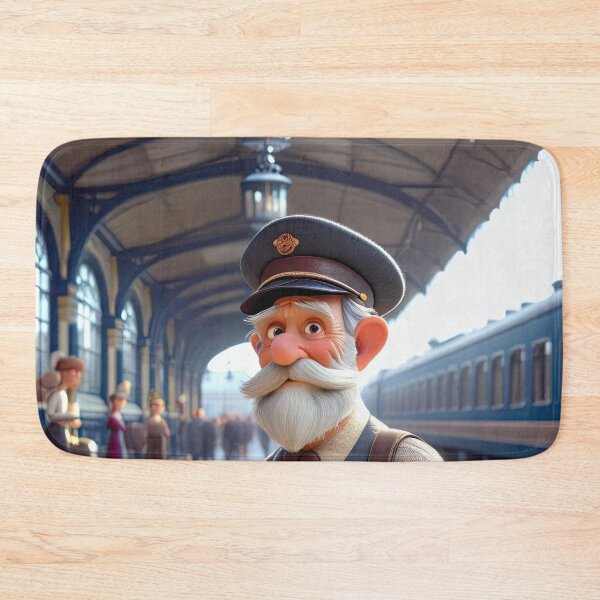Item preview, Old Fart as a Station Porter designed and sold by Colin Bentham.