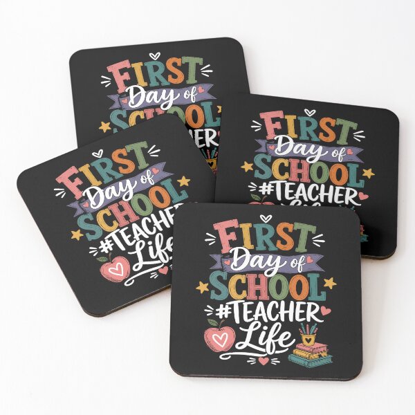 Item preview, First Day of School Teacher Life Funny Teacher Back To School Classroom designed and sold by mraihan.