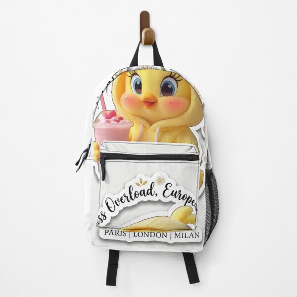 Item preview, Cute Tweety Chick Sticker - European Charm & Boba Tea Art designed and sold by Arts121.