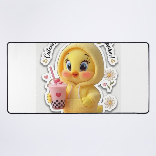 Item preview, Cute Tweety Chick Sticker - European Charm & Boba Tea Art designed and sold by Arts121.